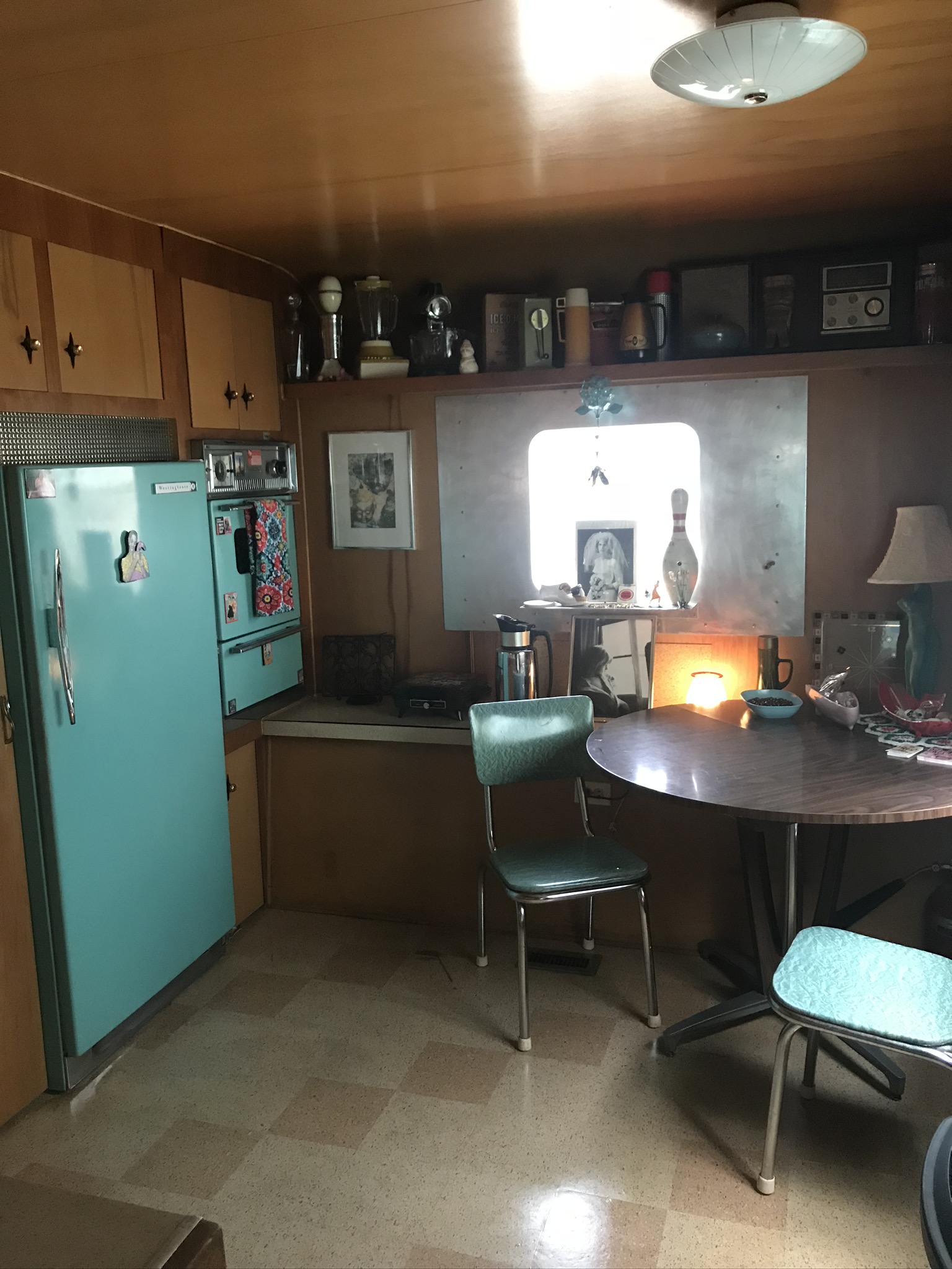 Vintage Trailer Kitchen